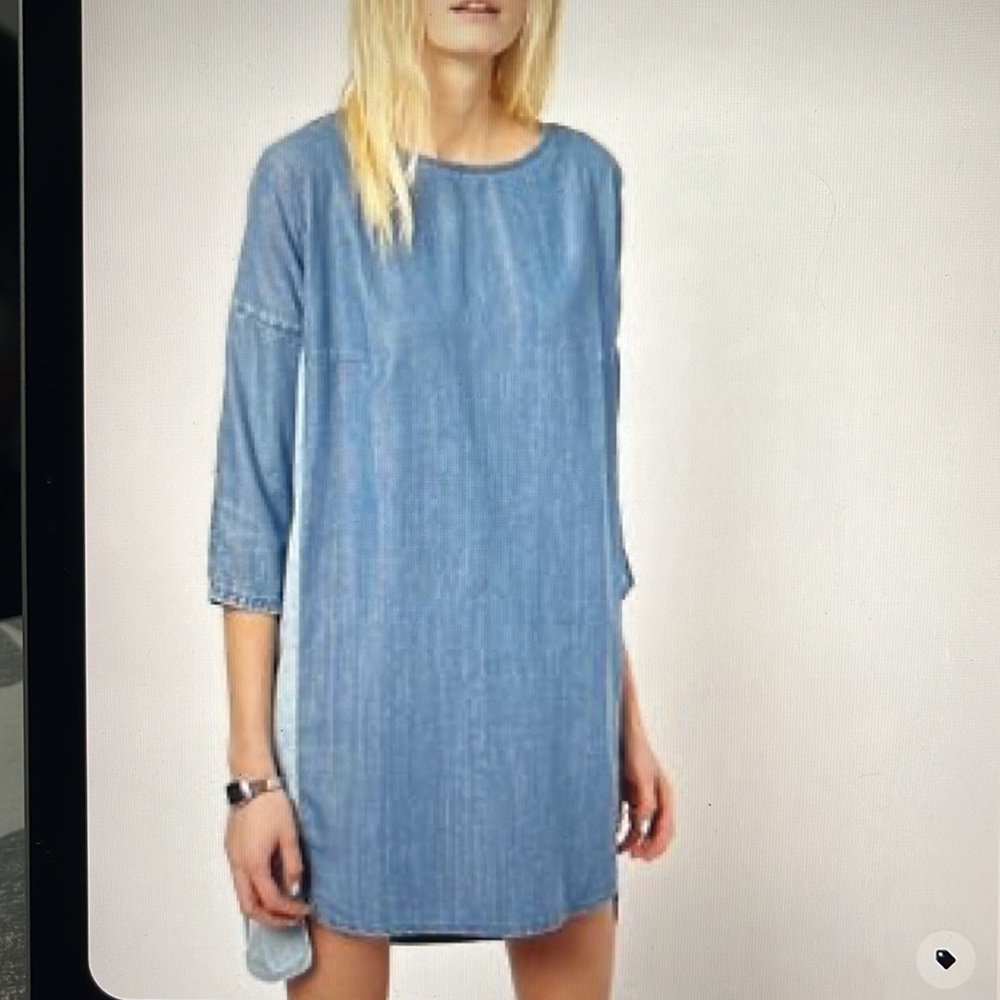 Just Female Chambray Dress, Size S